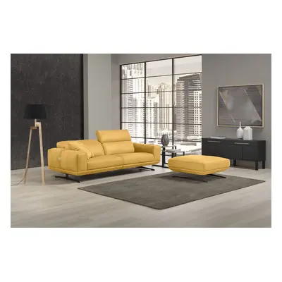 Egoitaliano 2,5-Sitzer "Gloria, super bequem und hochwertige Verarbeitung, edles Design" beidseitig verstellbare Rückenelemente,