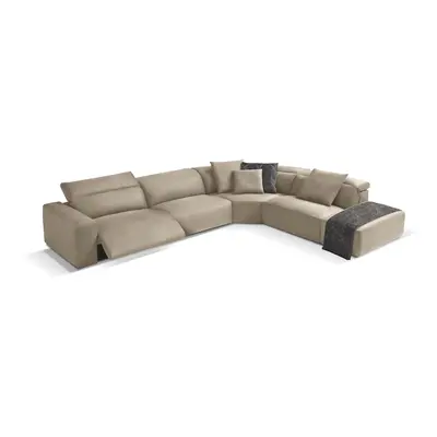 Egoitaliano Ecksofa "Beverly, extravangantes Designsofa mit erstklassigem Sitzkomfort" wahlweise mit elektrischer Relaxfunktion,