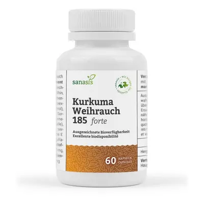 sanasis Liponova Kurkuma Weihrauch Kaps 185 forte ohne Polysorbat Ds 60 Stk