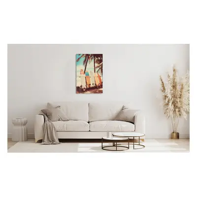queence Acrylglasbild "Erda" Himmel  Italien  Landschaft  Meer  Meer Bilder  Palmen  Spanien  Sport  Strand 1 Stk. tlg. Fine Art
