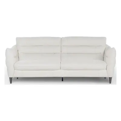 CALIA ITALIA 3-Sitzer "Cabrini, Design trifft super Sitzkomfort," in Leder, 220 cm Breite, ohne elektrische Relaxfunktion