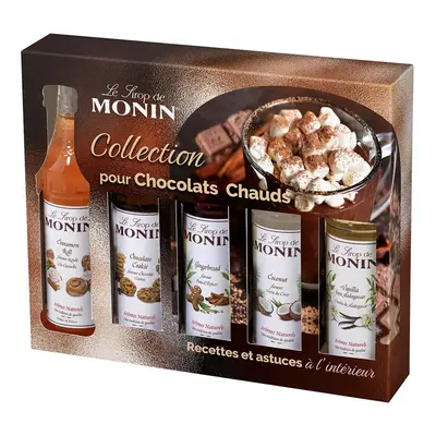 Monin Heisse Schokolade Sirup Set 5x 5cl – Diverses Kaffeemaschinen & Teemaschinen Zubehör