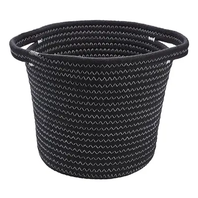 Aufbewahrungsbox ROPE schwarz 22x22x19cm