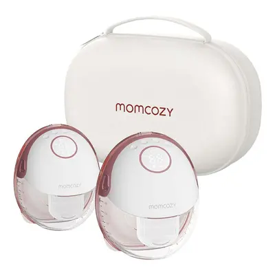 Momcozy M6 Mobile Milchpumpe Double, maroon (2 Stk)