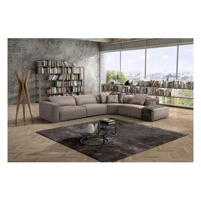 Egoitaliano Ecksofa "Beverly, extravangantes Designsofa mit erstklassigem Sitzkomfort" wahlweise mit elektrischer Relaxfunktion,