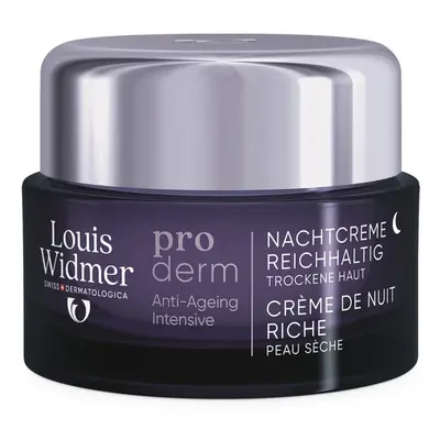 Louis Widmer Proderm Nachtcreme reichhaltig ohne Parfum 50 ml