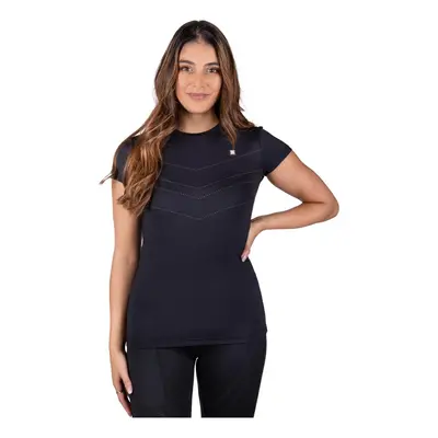 QHP Sportshirt Menton Damen - Schwarz