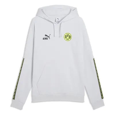 Puma BVB KING Hoodie - silver mist