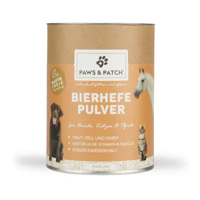Paws and Patch Bierhefe Pulver Hunde/Katzen/Pferde (250g)