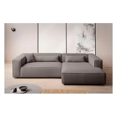 LeGer Home by Lena Gercke Ecksofa "PIARA XXL Cord, Big-Sofa, L-Form" wahlweise Ottomane rechts/links, Kedernaht, extra tiefe Sit