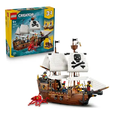 Lego Creator Lego® Creator 3-in-1 31387 Legendäres Piratenschiff 9+ Jahre