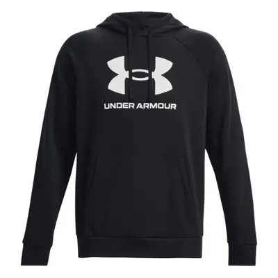 Under Armour Rival Fleece Men's Logo Hoodie Black / White XS
