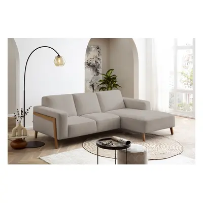 exxpo - sofa fashion Ecksofa "Starr, modern und klassisches Design, hochwertige Verarbeitung, bequem" L-Form, wahlw. elektrische