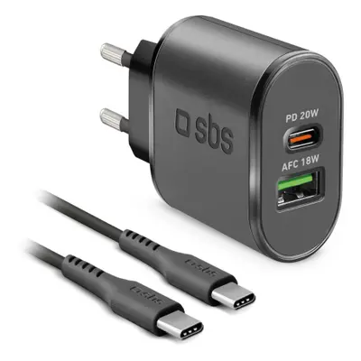SBS, Power Delivery, Wall Charger Kit 20W, Produkte & Wohnen