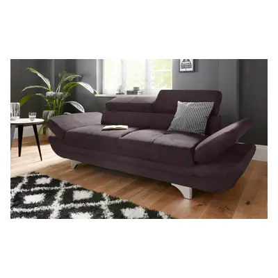 COTTA 2-Sitzer "Enterprise" Big-Sofa, mit Armteilverstellung & Kopfteilverstellung