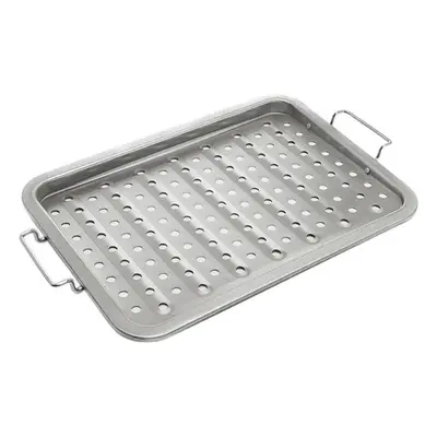 Broil King Quadratische Grillplatte – Grillplatte/Grillrost – edelstahl