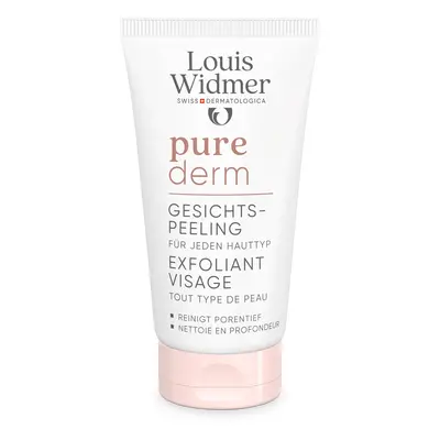 Louis Widmer Purederm Gesichtspeeling ohne Parfum 50 ml