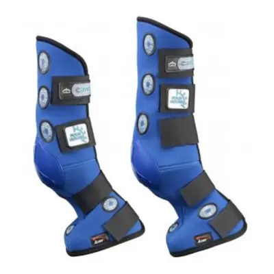 Veredus Magnetgamaschen Magnetik Four Hours vorne - blue Grösse Beinschutz: L