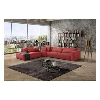 Egoitaliano Ecksofa "Beverly, extravangantes Designsofa mit erstklassigem Sitzkomfort" wahlweise mit elektrischer Relaxfunktion,