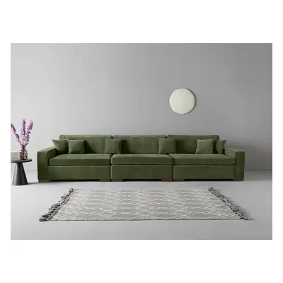 Home affaire 3-Sitzer "Skara XXL" Lounge-Sofa XXL mit Federkern-Polsterung, in vielen Bezugsvarianten