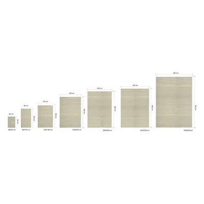 GOODproduct Teppich "Naddia, Webstruktur, Naturtöne" rechteckig 9 mm Höhe Zeitloses Design, meliert, Wohnzimmer, Schlafzimmer, E