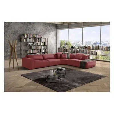 Egoitaliano Ecksofa "Beverly, extravangantes Designsofa mit erstklassigem Sitzkomfort" wahlweise mit elektrischer Relaxfunktion,
