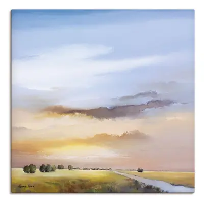 Artland Leinwandbild "Landschaft III" Himmel 1 Stk. tlg. auf Holzrahmen gespannt