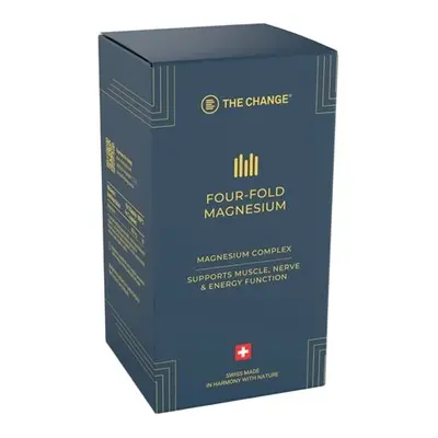 THE Change Four-Fold Magnesium Kaps Glas 60 Stk