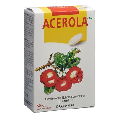 Dr Grandel Acerola Plus Lutschtaler Vitamin C 60 Stk