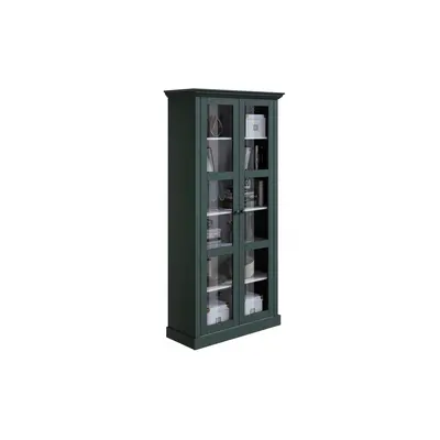 GOODproduct Vitrine "Melissa" aus massiver Kiefer, mit viel Stauraum
