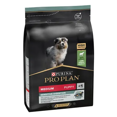 PURINA PRO PLAN Medium Puppy Lamm & Reis Sensitive Digestion - 3 kg