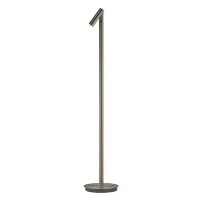 Designer-Stehlampe Bankamp POINT bronze dimmbar H 125 cm - LED - Lichtfarbe: Extra warmweiss - Material: Aluminium/Stahl - Desig