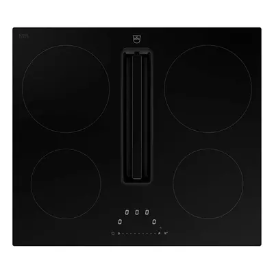 V-ZUG CombiCookTop V2000 I604 Induktionskochfeld m. Dunstabzug Schwarz