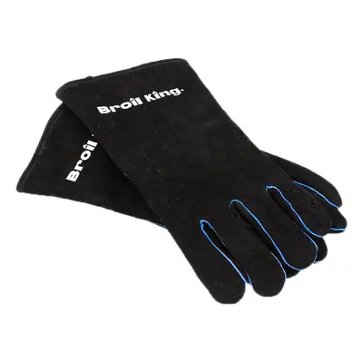 Broil King Grillhandschuh Leder – Grillschürze/Grillhandschuhe – schwarz