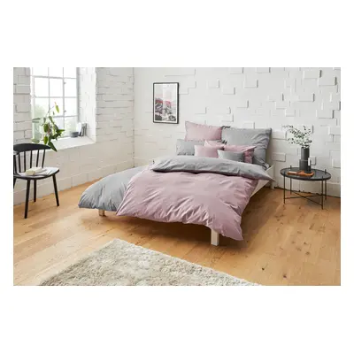 Bruno Banani Wendebettwäsche "Merlin in Gr. 135x200 oder 155x220 cm" 2 Stk. Baumwollbettwäsche, Leinen-Look in Melange-Optik
