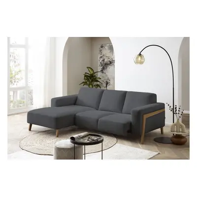 exxpo - sofa fashion Ecksofa "Starr, modern und klassisches Design, hochwertige Verarbeitung, bequem" L-Form, wahlw. elektrische