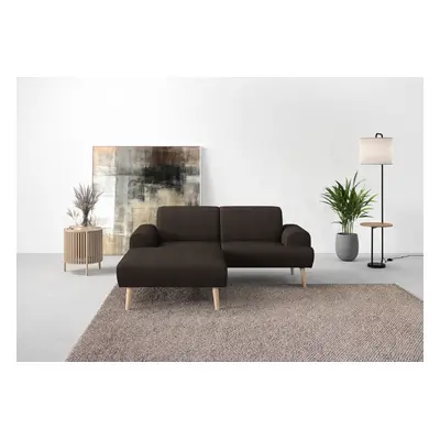 Home affaire Ecksofa "Swift Scandic Design, komfortabler Federkern, Breite 192cm, L-Form" Federkern-Polsterung, B/T/H: 192/83/17