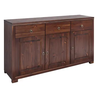 GOODproduct Sideboard "Gotland" Kommode, Breite 147 cm, aus massiver Kiefer, FSC