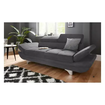 COTTA 2-Sitzer "Enterprise" Big-Sofa, mit Armteilverstellung & Kopfteilverstellung