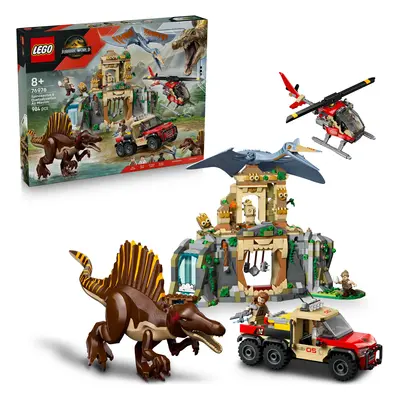 Lego Jurassic World Lego® Jurassic World™ 76976 Spinosaurier & Quetzalcoatlus: Hubschrauber-Einsatz 8+ Jahre