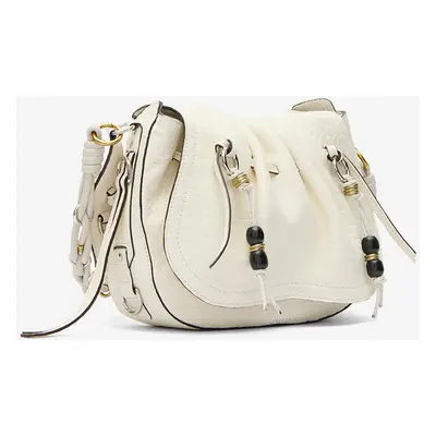 ISABEL MARANT Ledertasche - Schultertasche BOLTON weiss