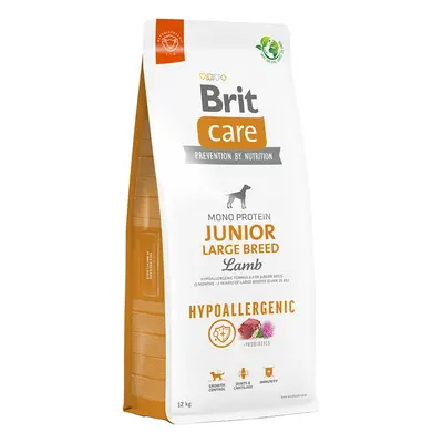 Brit Care Dog Hypoallergenic Junior Large Breed Lamm & Reis - 12 kg