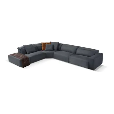 Egoitaliano Ecksofa "Beverly, extravangantes Designsofa mit erstklassigem Sitzkomfort" wahlweise mit elektrischer Relaxfunktion,
