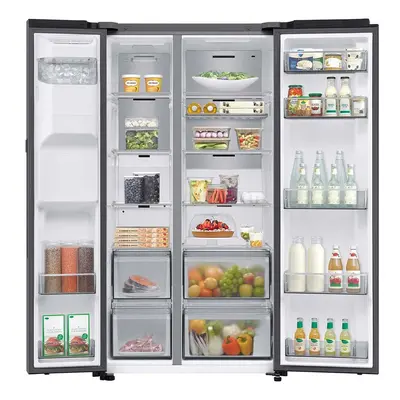 Samsung RS80F66KBTWS Food Center Edelstahl-Optik