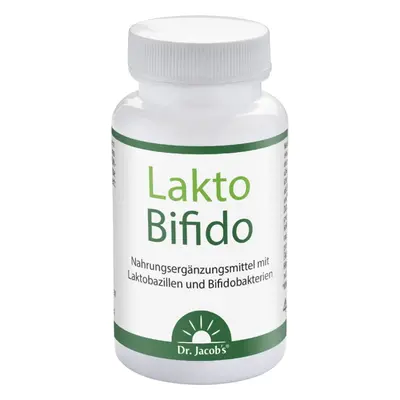 Dr. Jacob's LaktoBifido Darmflora Kaps mit Milchsäurebakterien vegan Ds 90 Stk