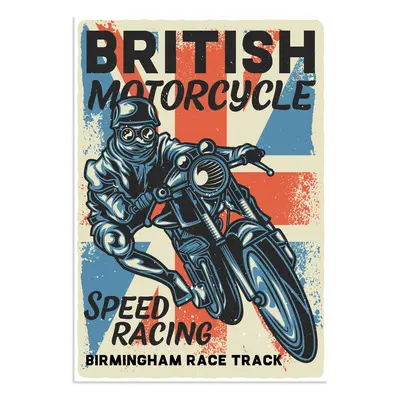 Artland Wandbild "Motorrad Birmingham" 1 Stk. tlg. als Alubild, Leinwandbild, Poster, Wandaufkleber in verschied. Grössen