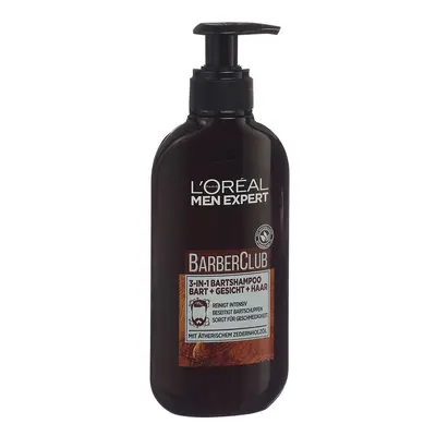 Men Expert Barberclub 3-In-1 Bartshampoo Fl 200 ml
