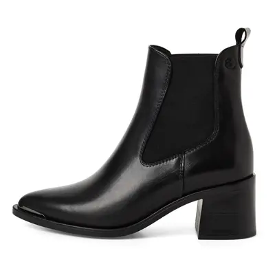 Damen Stiefeletten Tamaris à talon en cuir
