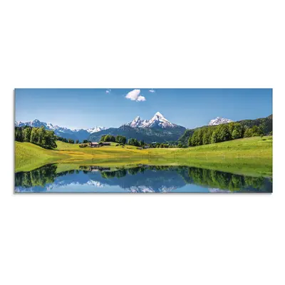 Artland Glasbild "Landschaft in den Alpen" Berge 1 Stk. tlg. in verschiedenen Grössen