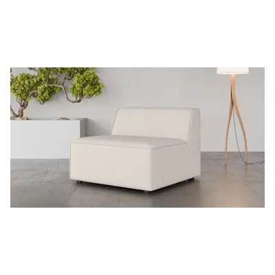 GOODproduct Sessel "Bequemer Sessel Cavan, Masse B/T/H: 90/90/72 cm" ohne Armlehne, mit Wellenunterfederung, auch in Bouclé